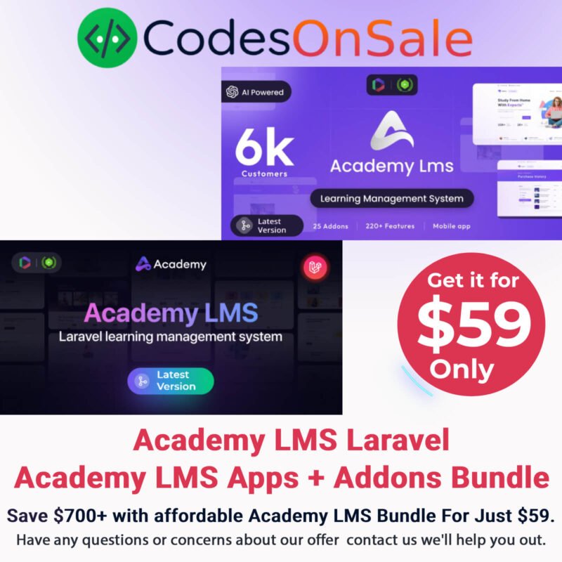 Academy-LMS-6.10-Laravel-Bundle