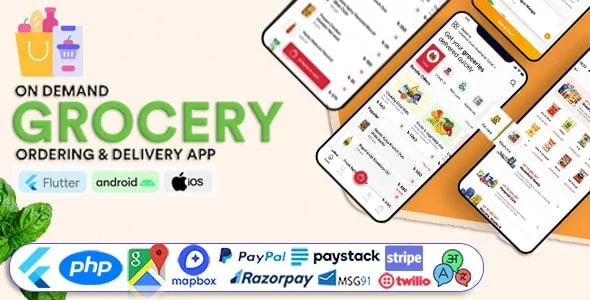 GoGrocer - Grocery, Vegetable & Food Delivery App New