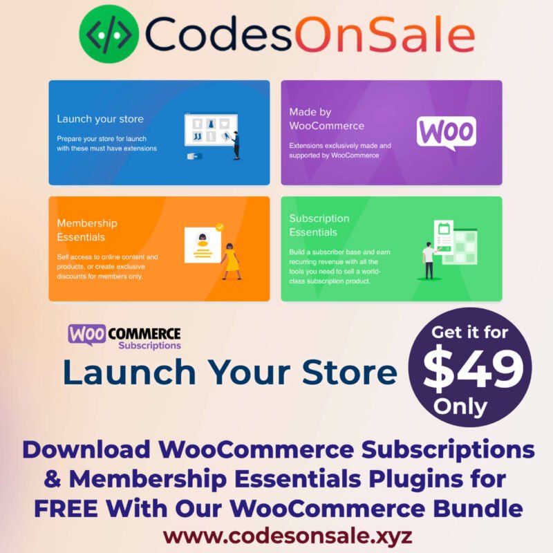Woocommerce Subscriptions