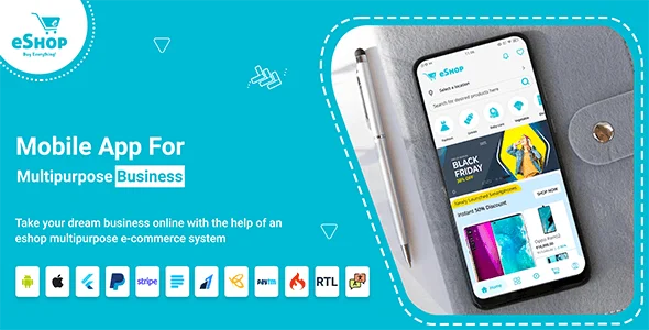 eShop - Flutter E-commerce Full App