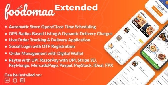 Foodomaa-Extended-license-react-source-codes