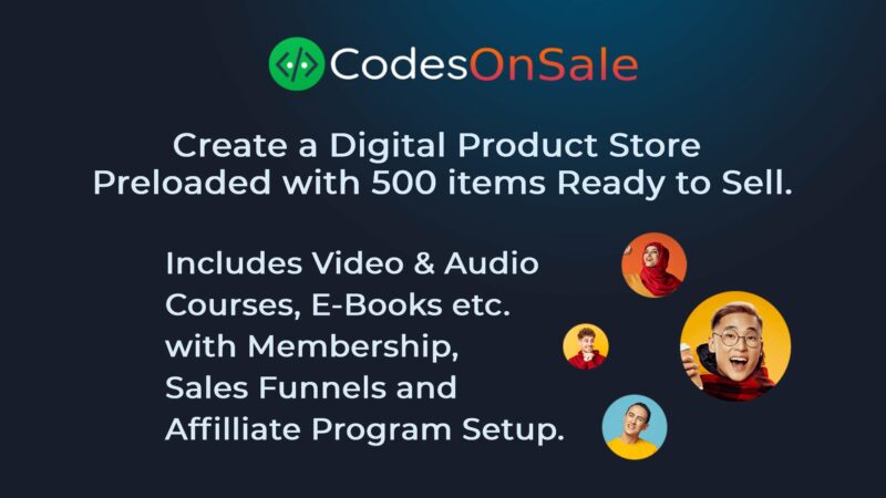 Digital products store