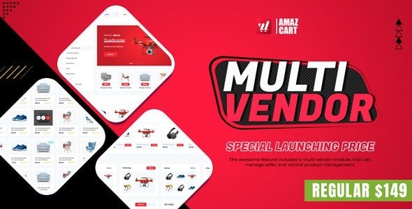 AmazCart Multi-Vendor Addon - Laravel Ecommerce System CMS