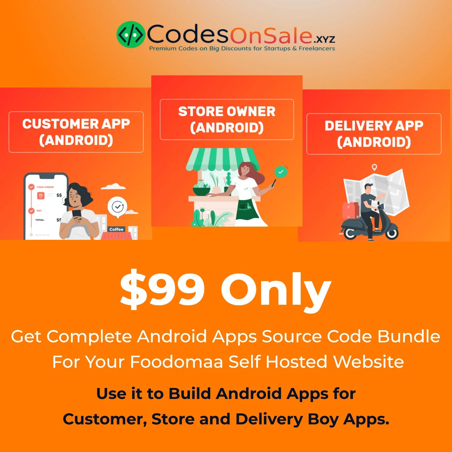 Foodomaa Android Apps Source Codes Exclusive Bundle 1 foodomaa android apps source codes