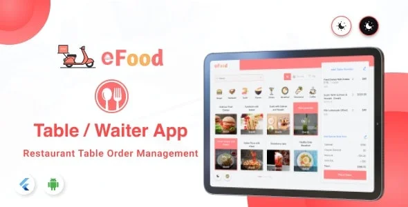 eFood - Food-table-waiter-app