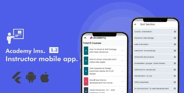 Academy Lms Instructor Mobile App - Flutter 1.2