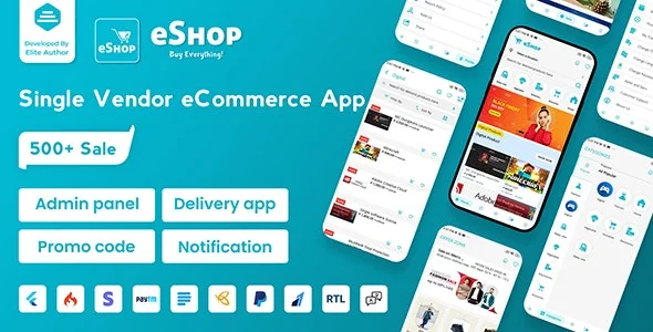 eShop - Flutter E-commerce Full App 4.0