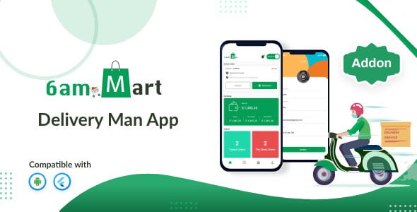 6amMart deliveryman app