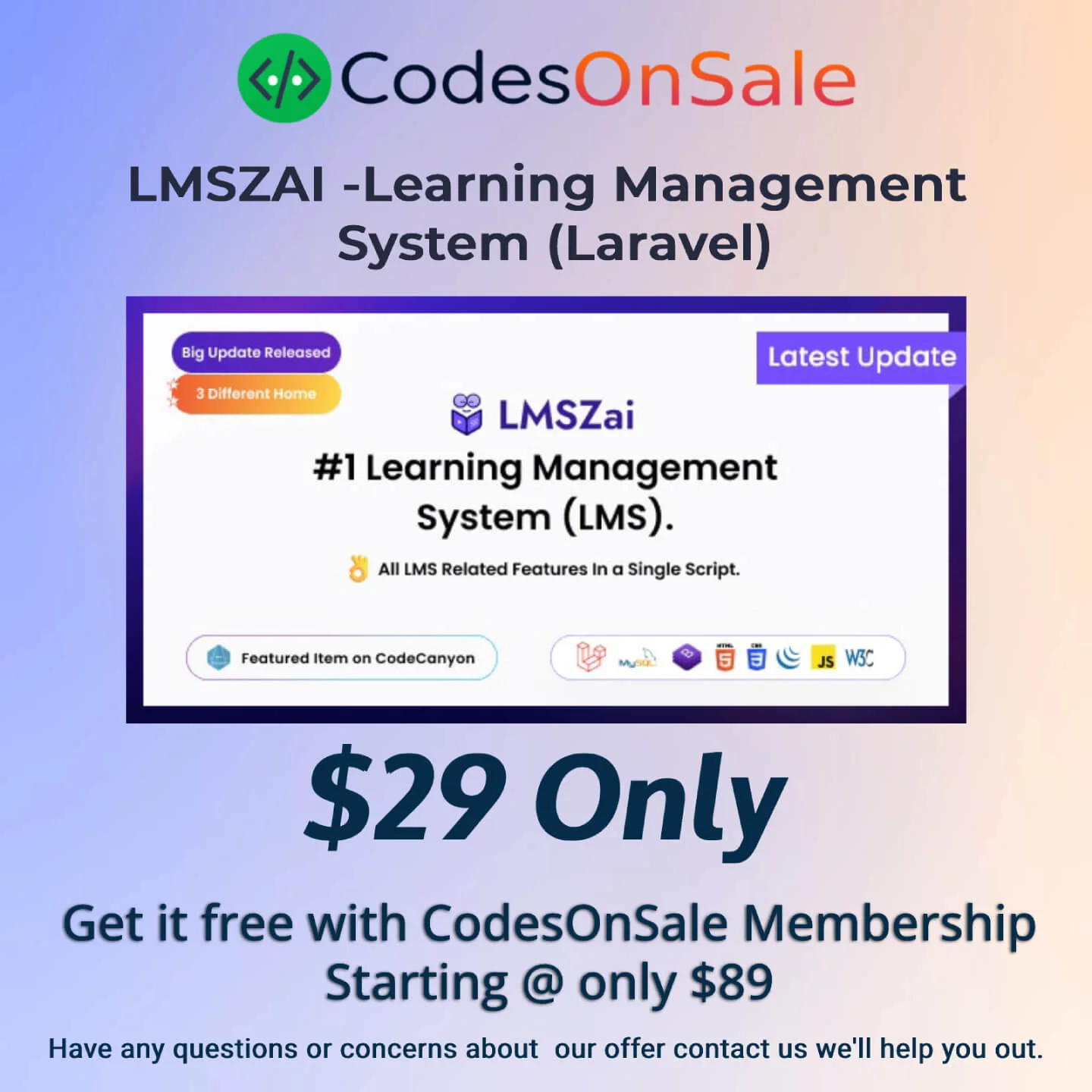 LMSZAI - LMS Learning Management System $29 Exclusive Offer 1 LMSZAI - LMS Learning Management System $29 Exclusive Offer
