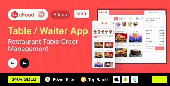 Codes Pro Membership Exclusive $219 Only 53 eFood - Food-table-waiter-app