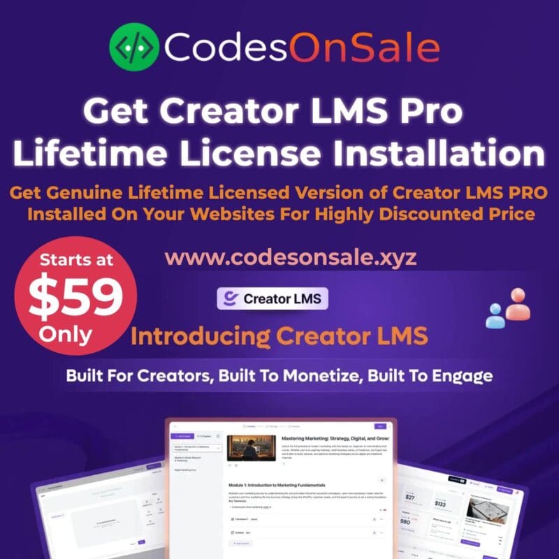 Creator LMS Pro