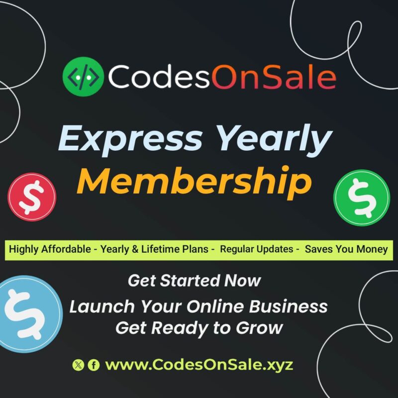 CodesOnSale Express Membership Yearly