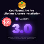 FluentCRM Pro lifetime license deal